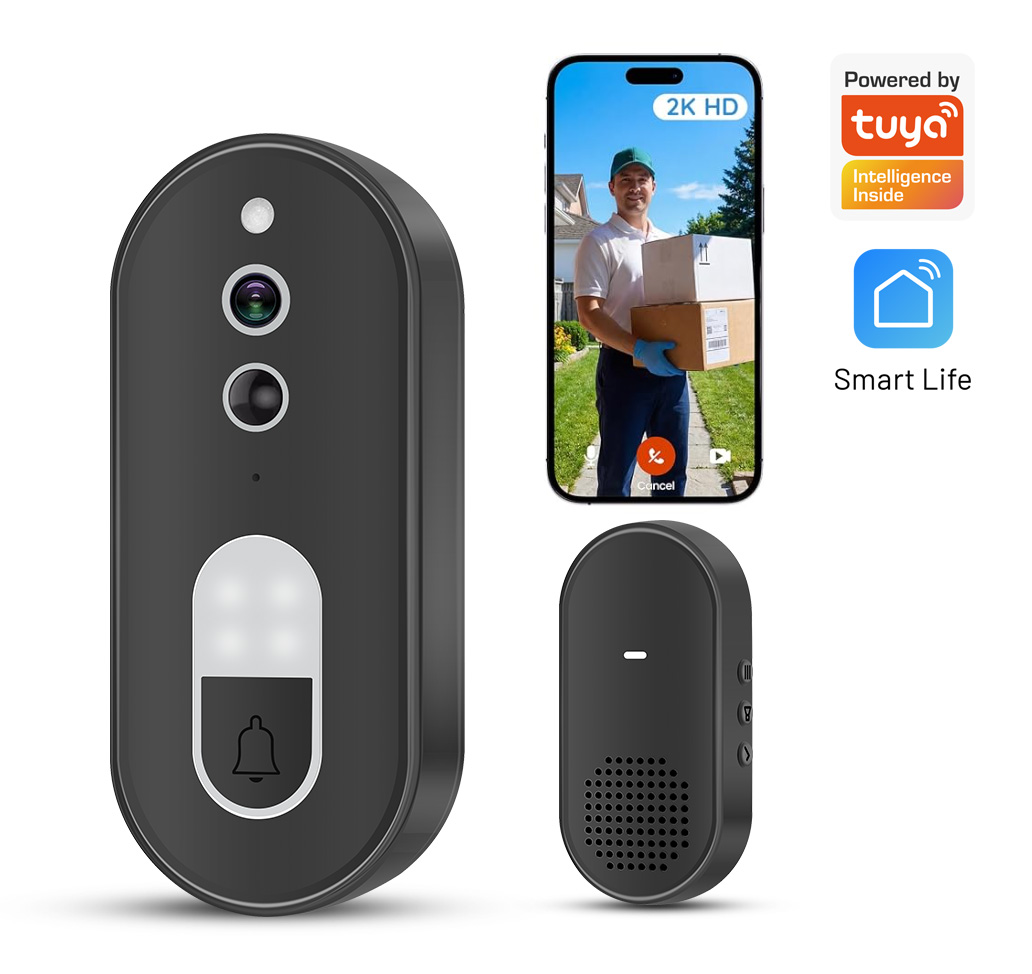 Tuya 1080P HD Wireless WiFi Vi - Smart Doorbell Wired incelemesi ve fiyatı
