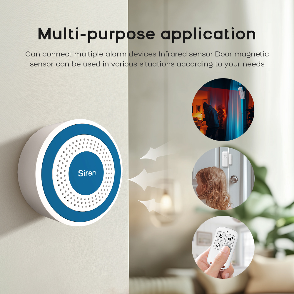PGST WiFi Smart Life Alarm Sec - Home Automation Tutorial incelemesi ve fiyatı