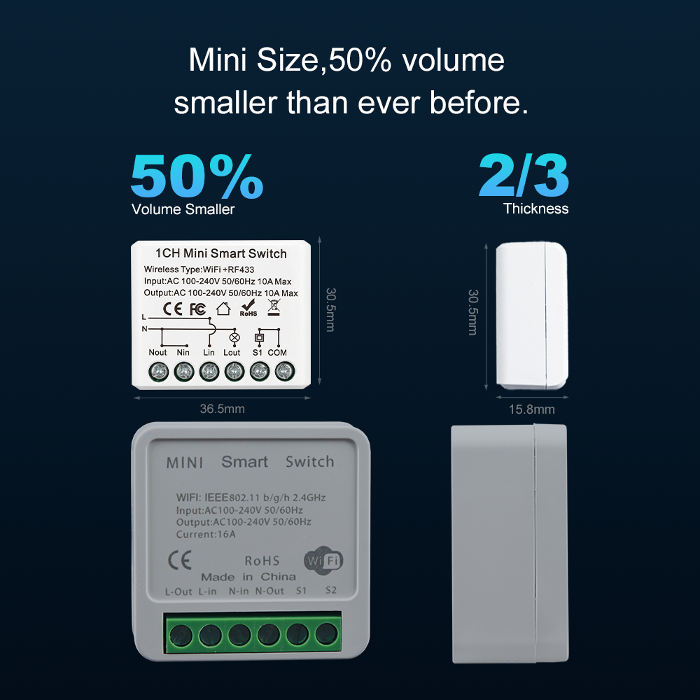 For Tuya WIFI 10A Smart Light  - Diy Home Automation Controller incelemesi ve fiyatı
