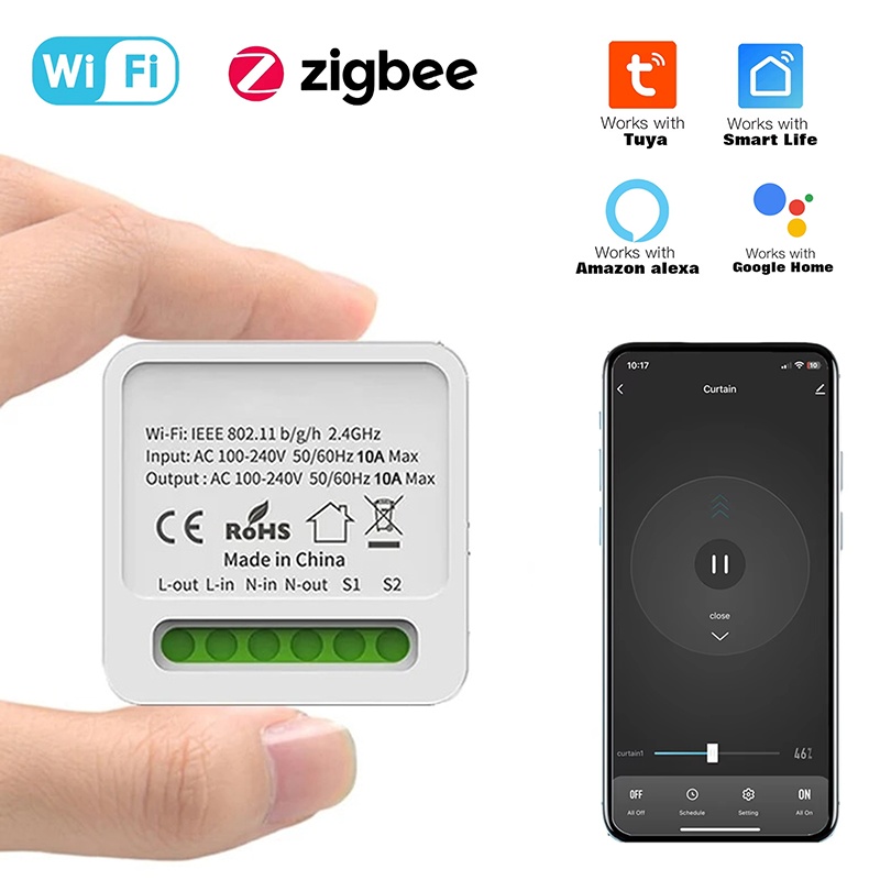 Tuya 16A Mini Wifi Smart Switc - Diy Home Automation Controller incelemesi ve fiyatı