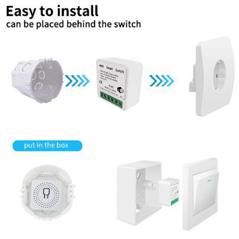 Tuya 16A Mini Wifi Smart Switc - Diy Home Automation Controller incelemesi ve fiyatı