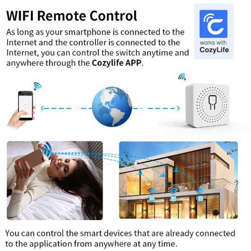 Tuya 16A Mini Wifi Smart Switc - Diy Home Automation Controller incelemesi ve fiyatı