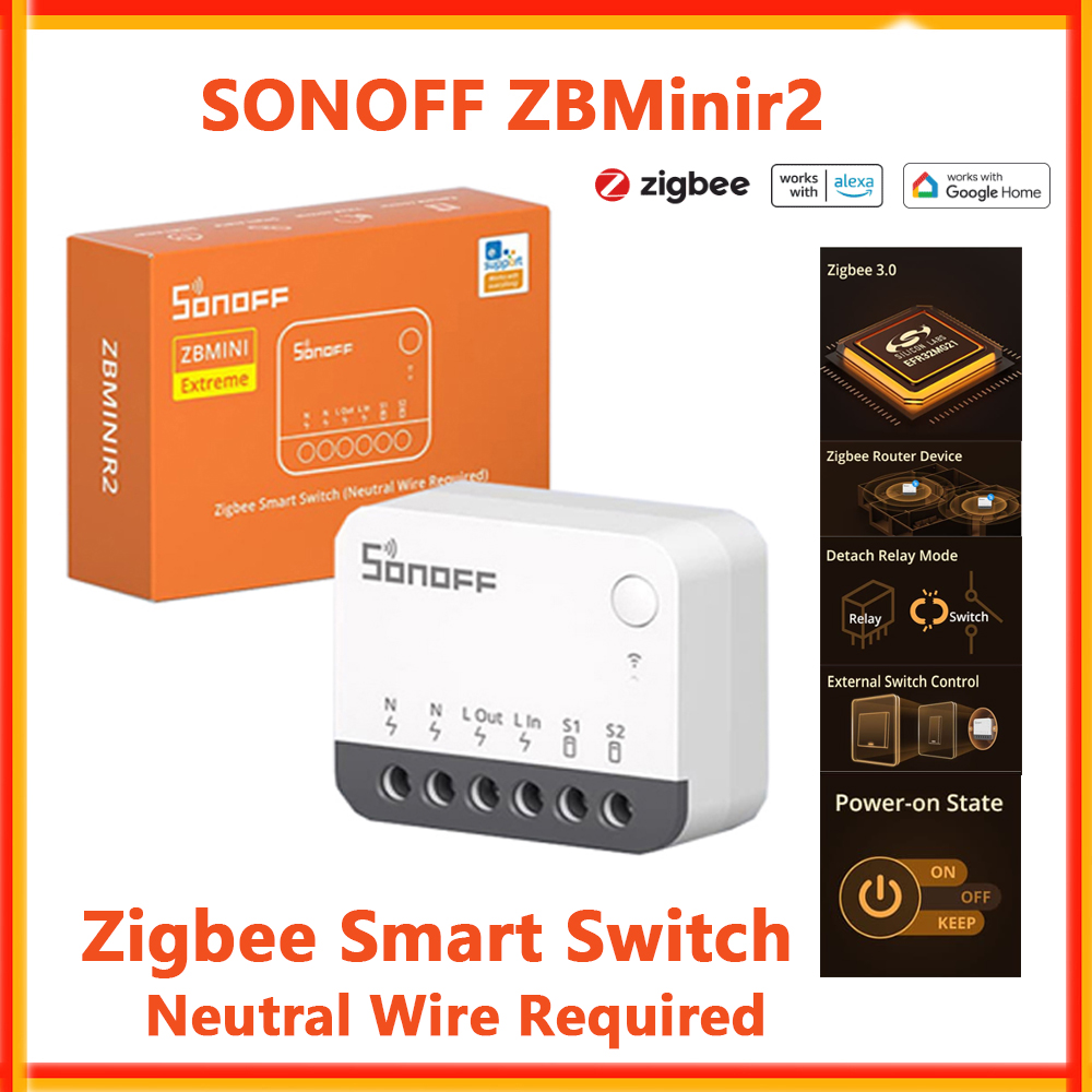 SONOFF ZBMinir2 Zigbee Smart S - Sonoff Basic Switch incelemesi ve fiyatı
