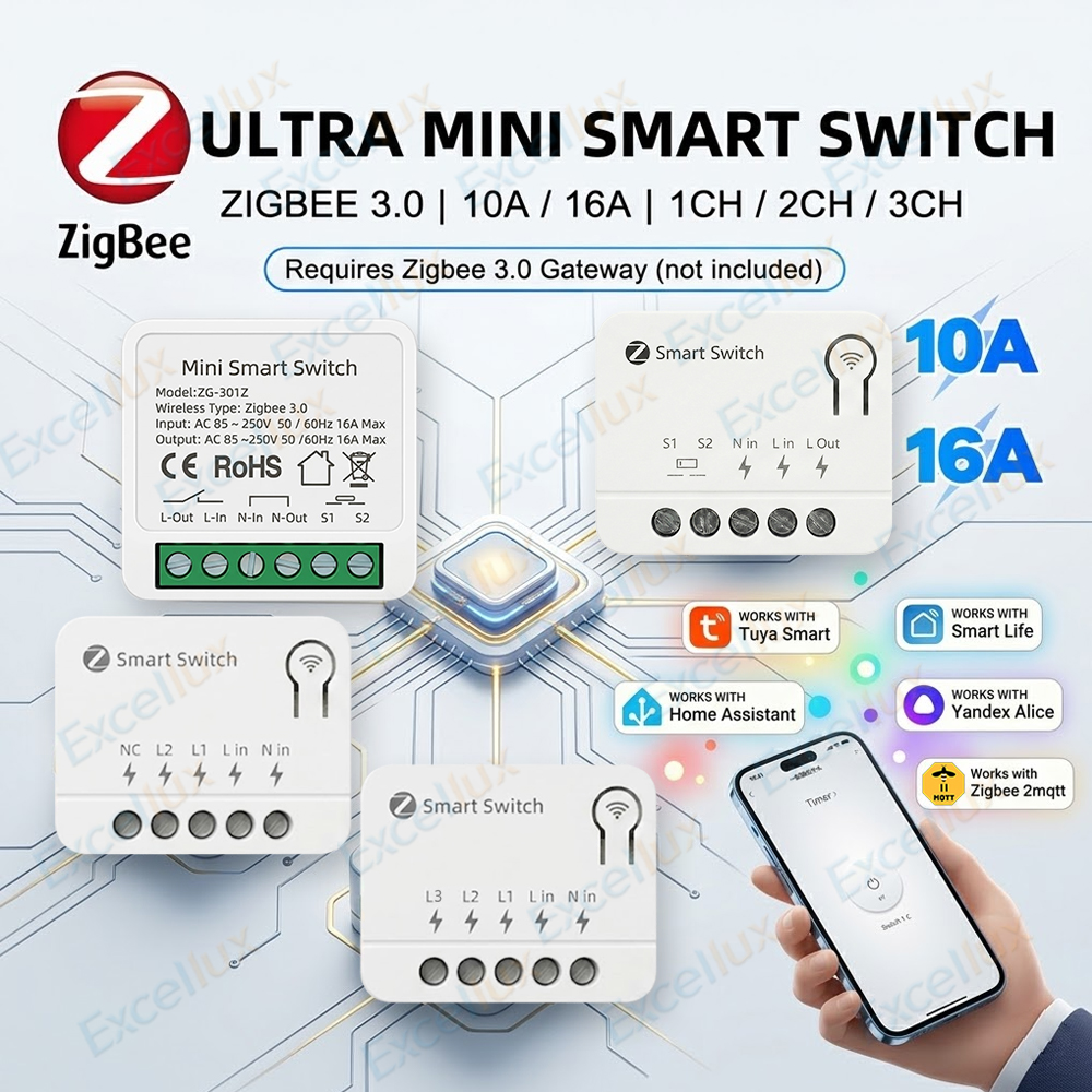 Mini Zigbee Smart Switch Modul - Diy Home Automation Controller incelemesi ve fiyatı
