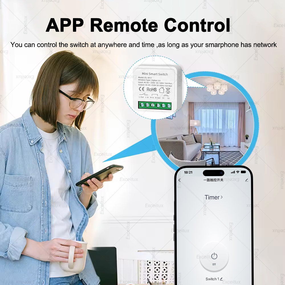 16A Zigbee 3.0 Mini Smart DIY  - Diy Home Automation Controller incelemesi ve fiyatı