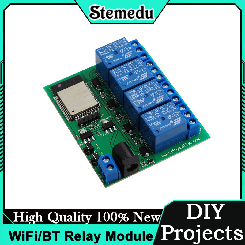 ESP32S 4-Channel WiFi/Bluetoot - Iot Diy Home Automation incelemesi ve fiyatı
