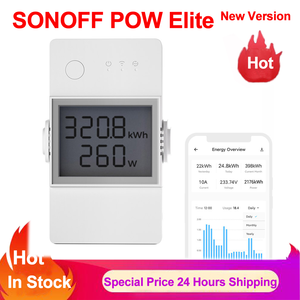 SONOFF POW Elite Smart Power M - Sonoff Basic Switch incelemesi ve fiyatı