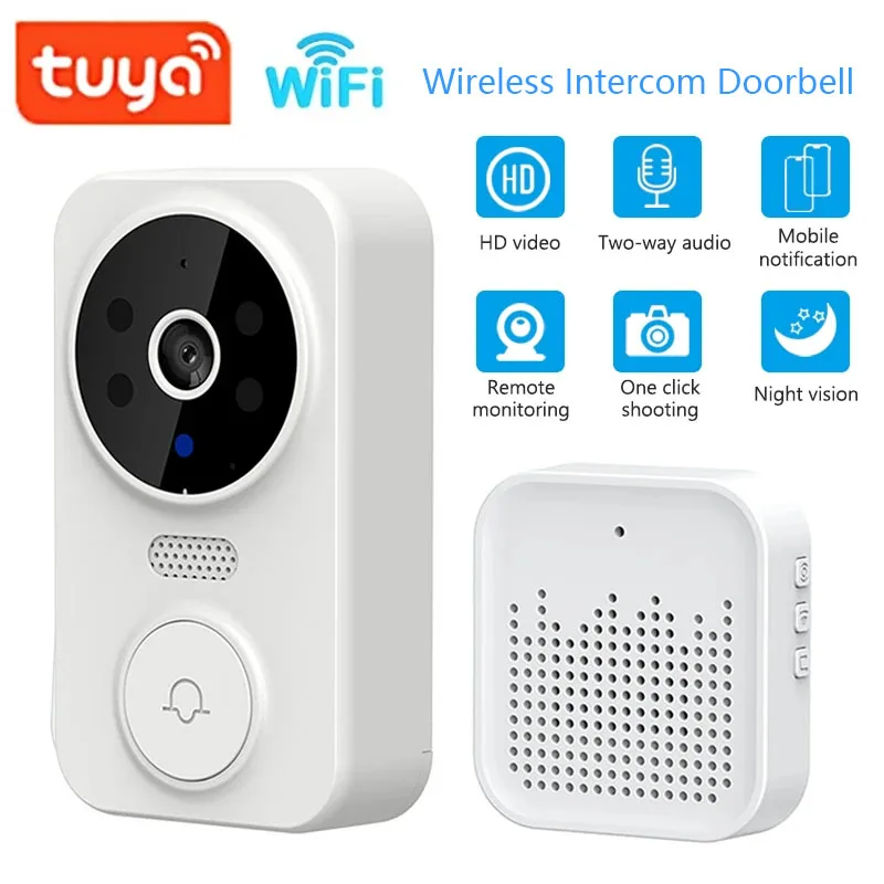 WiFi Wireless Visual Intercom  - Smart Doorbell Wired incelemesi ve fiyatı