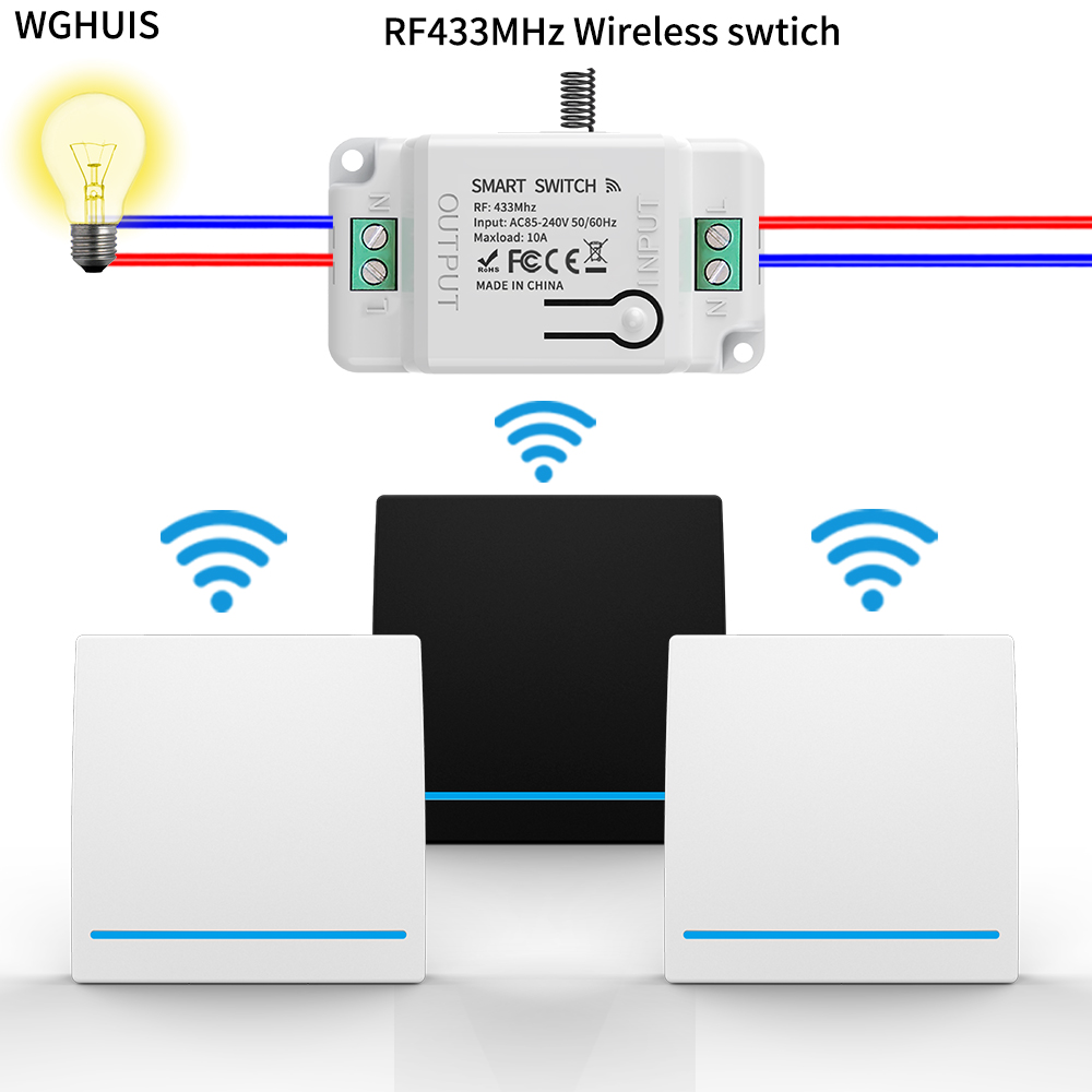 Wireless Switch Remote Control - 433Mhz Receiver Module incelemesi ve fiyatı