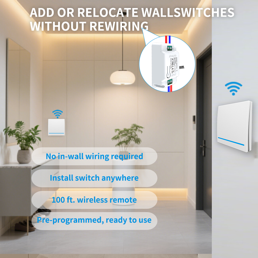 Wireless Switch Remote Control - 433Mhz Receiver Module incelemesi ve fiyatı