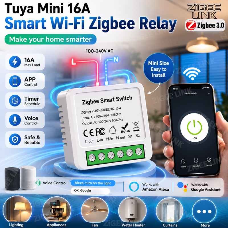 WiFi Zigbee3.0 Mini Smart Swit - Diy Home Automation Controller incelemesi ve fiyatı