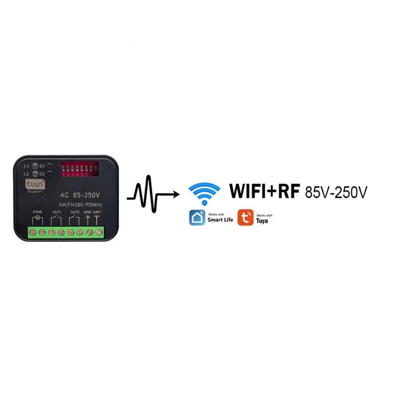3CGRO-For RX MULTI Tuya Wifi S - 433Mhz Receiver Module incelemesi ve fiyatı