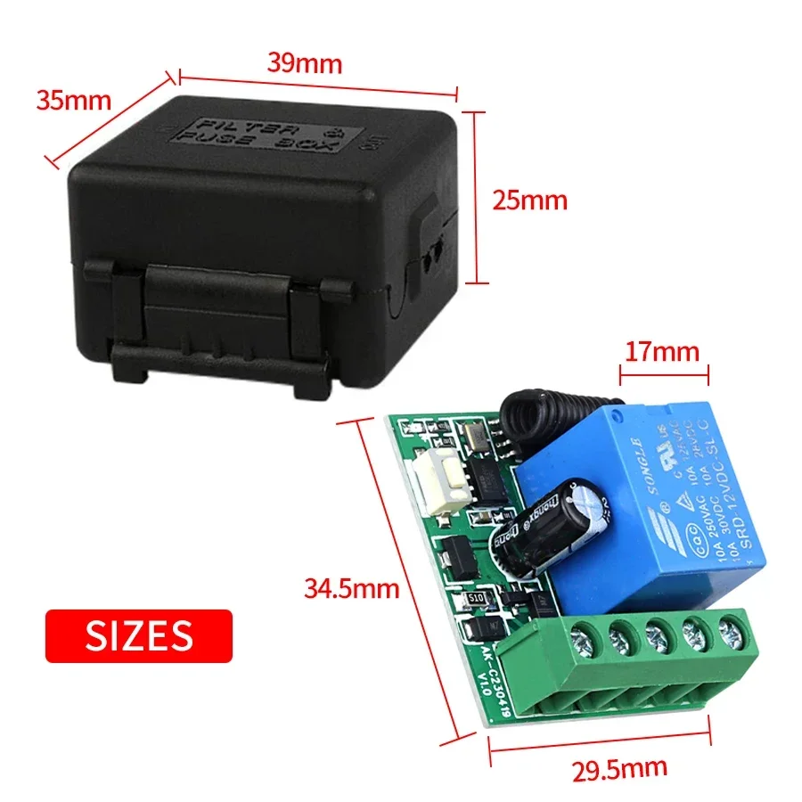 RF 433Mhz Wireless Light Switc - 433Mhz Receiver Module incelemesi ve fiyatı