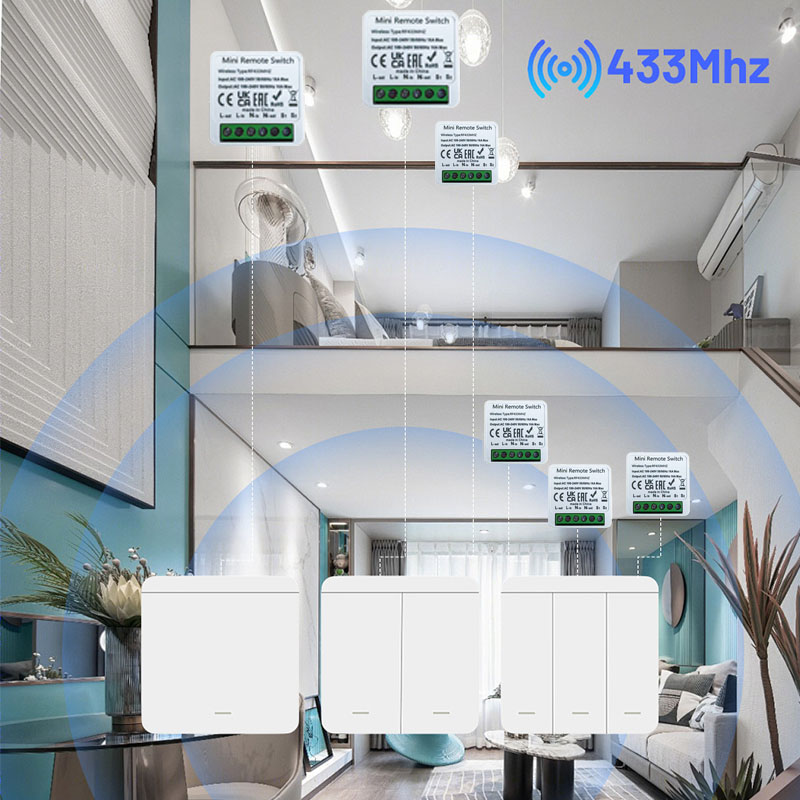 RF 433MHz Smart DIY Wireless S - Diy Home Automation System incelemesi ve fiyatı