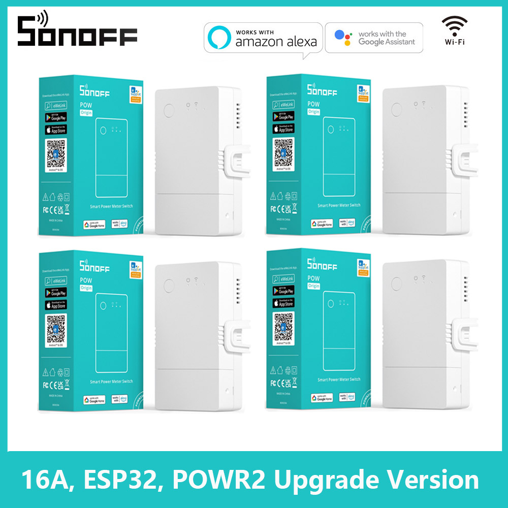 1-6 PCS SONOFF POW Origin Powr - Sonoff Basic Switch incelemesi ve fiyatı