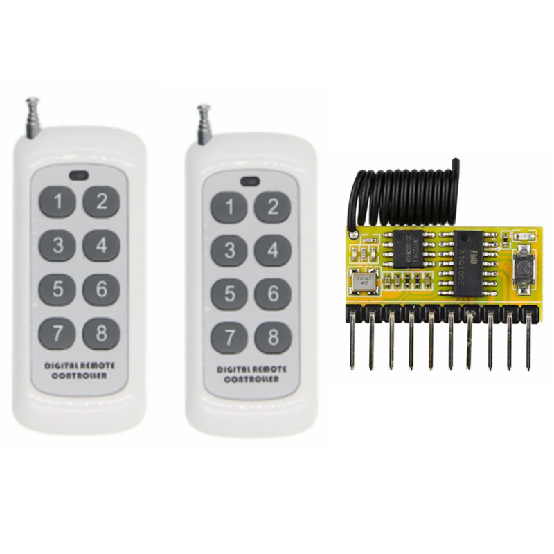 433MHz DC3V~5V 8CH Multi-Funct - 433Mhz Receiver Module incelemesi ve fiyatı