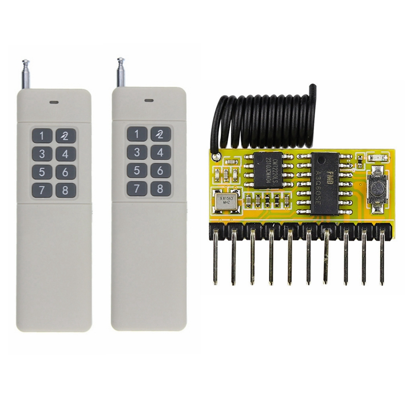 433MHz DC3V~5V 8CH Multi-Funct - 433Mhz Receiver Module incelemesi ve fiyatı