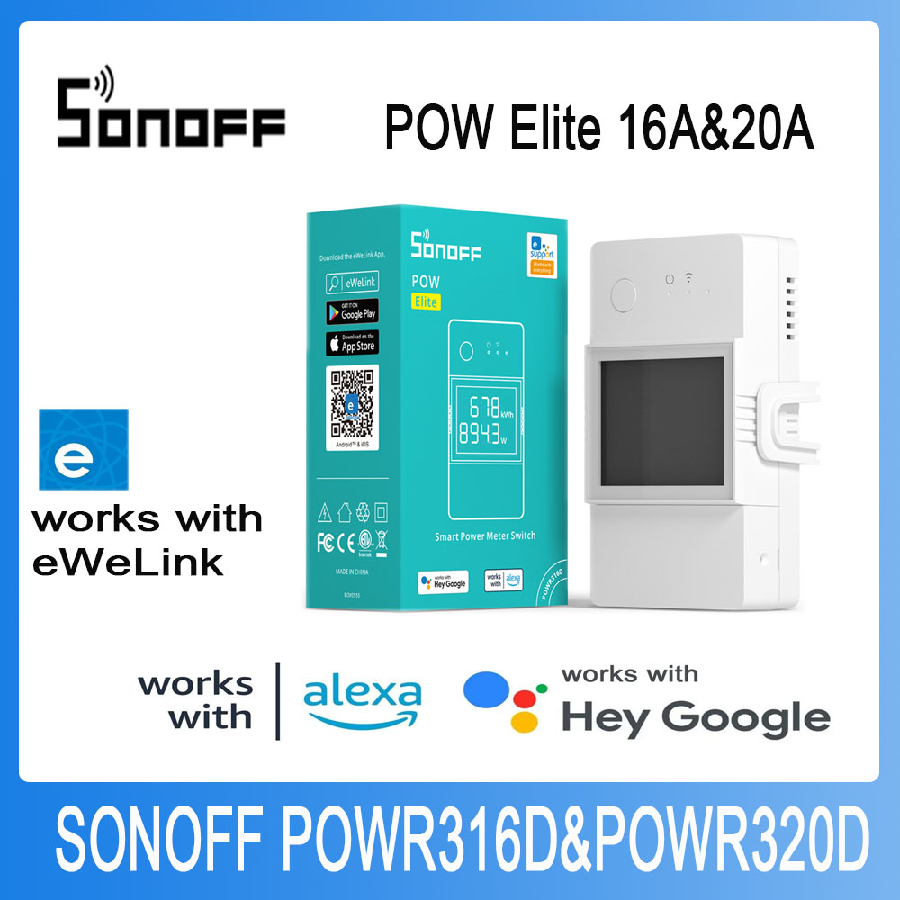SONOFF Pow Elite Power Meter W - Sonoff Basic Switch incelemesi ve fiyatı