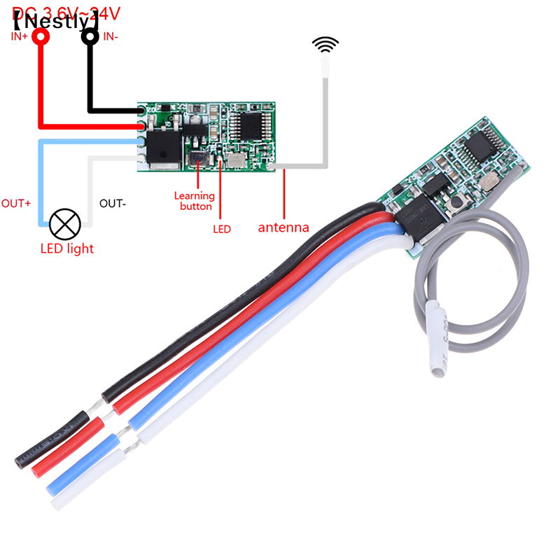 433Mhz 1CH RF Relay Receiver W - 433Mhz Receiver Module incelemesi ve fiyatı