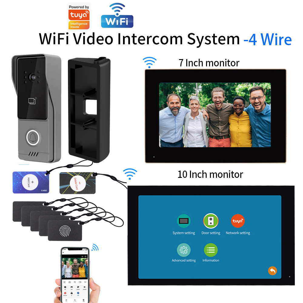 WiFi Touch Screen Intelligent  - Smart Doorbell Wired incelemesi ve fiyatı