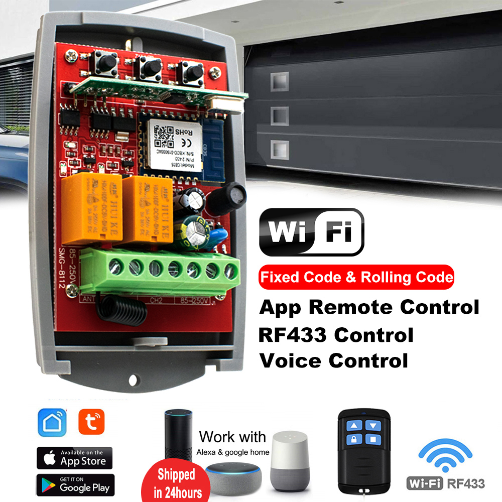 Tuya Auto Gate Control Opener  - 433Mhz Receiver Module incelemesi ve fiyatı