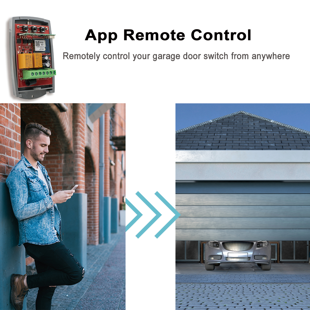 Tuya Auto Gate Control Opener  - 433Mhz Receiver Module incelemesi ve fiyatı