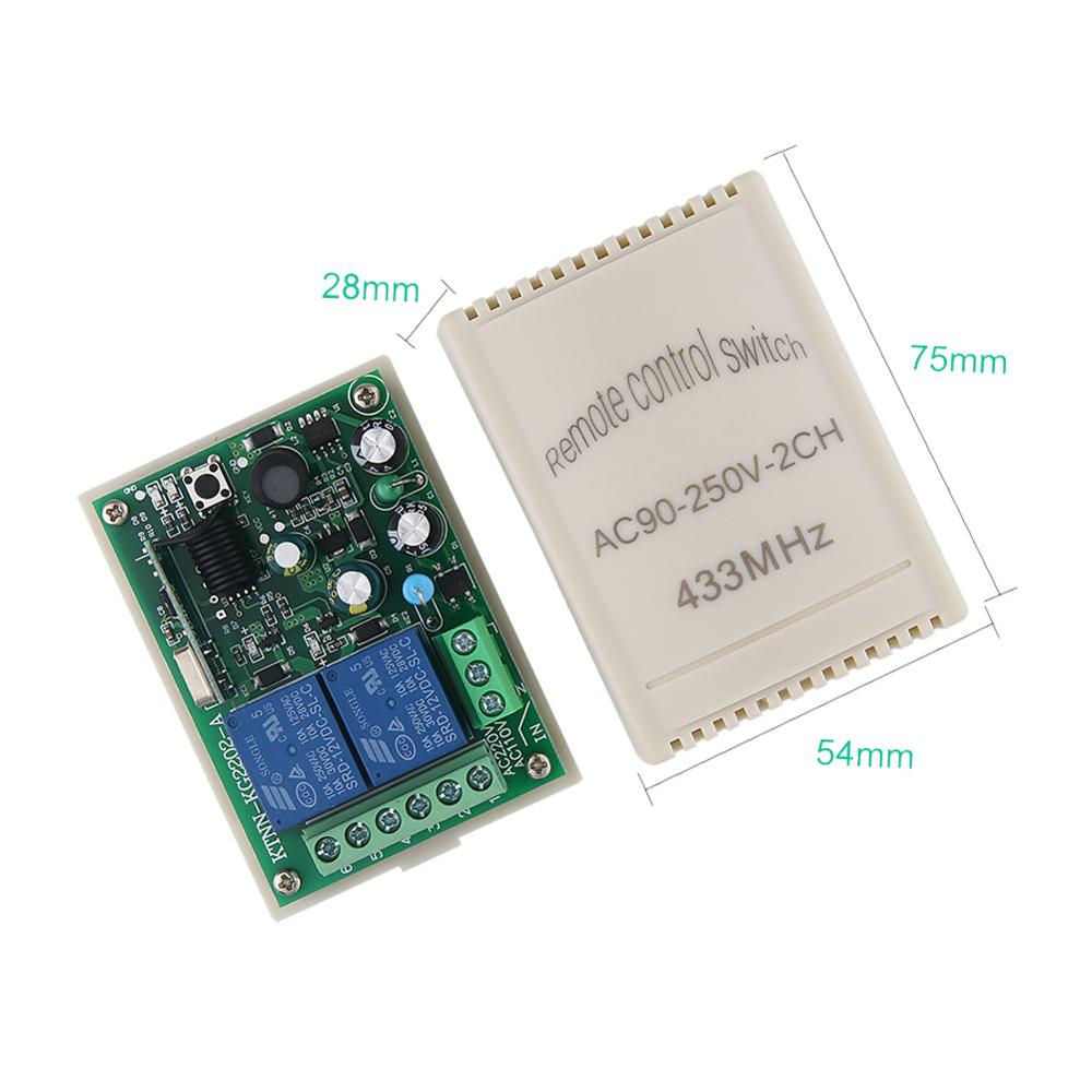433Mhz Universal Wireless Remo - 433Mhz Receiver Module incelemesi ve fiyatı