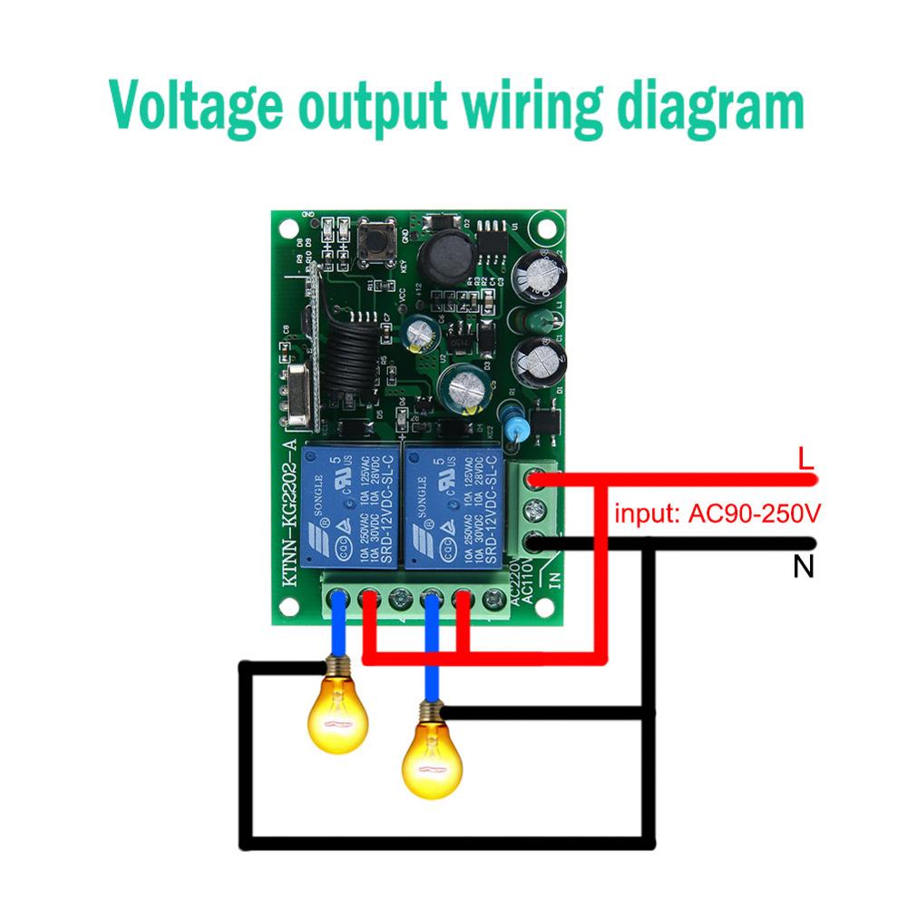 433Mhz Universal Wireless Remo - 433Mhz Receiver Module incelemesi ve fiyatı
