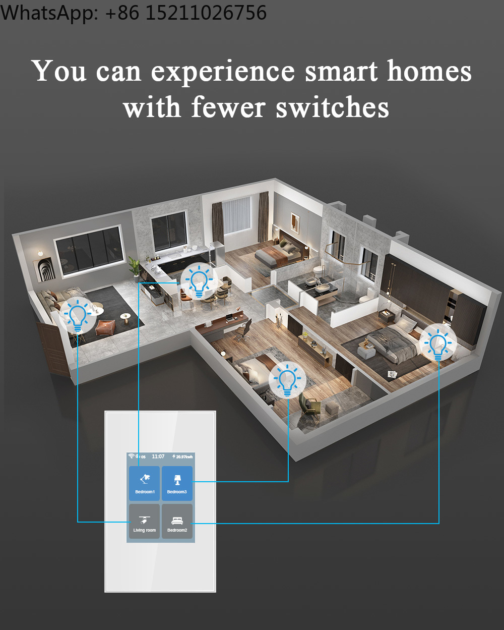 New Technology Wifi Smart Home - Home Automation Technology incelemesi ve fiyatı