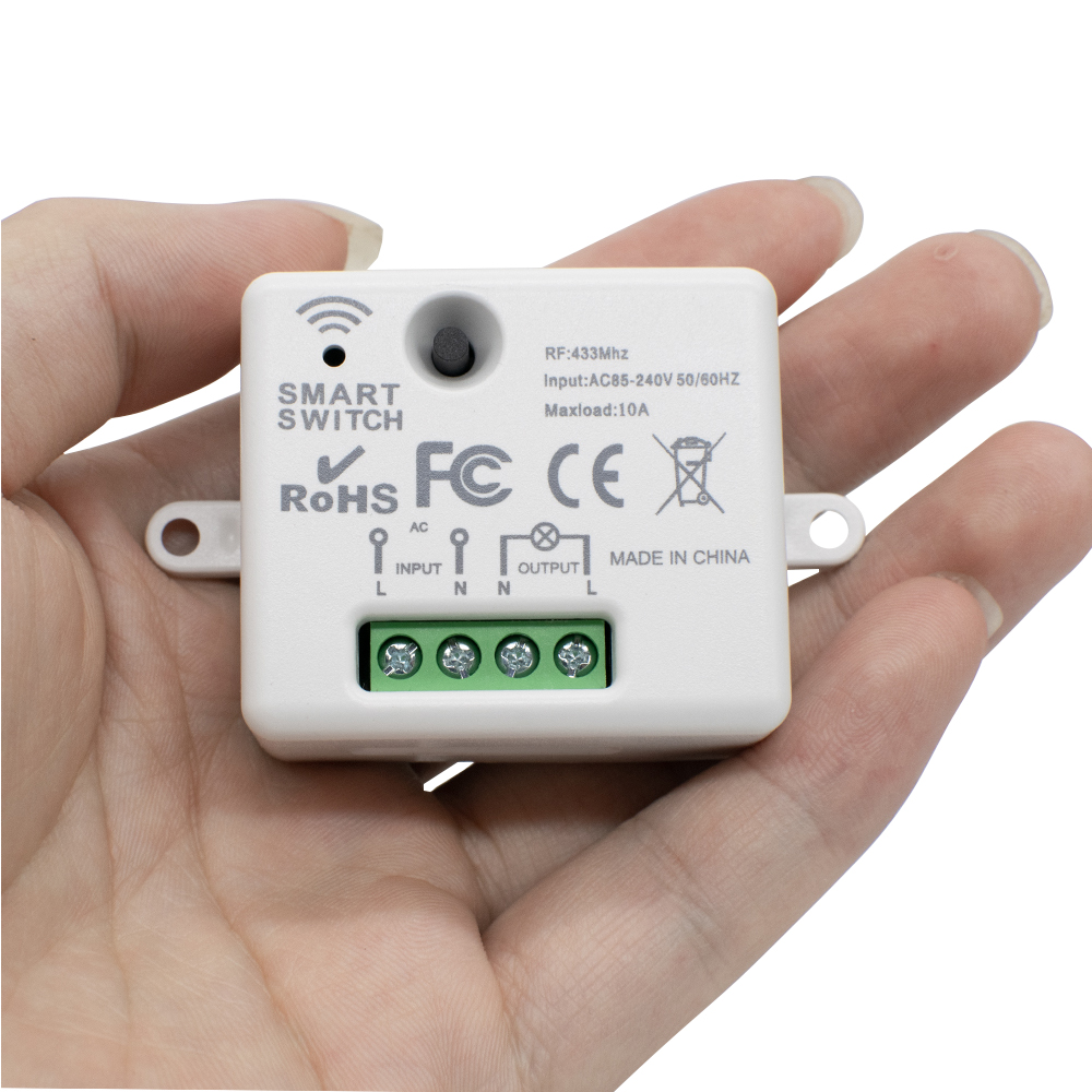 220V 1CH Wireless Remote Contr - 433Mhz Receiver Module incelemesi ve fiyatı