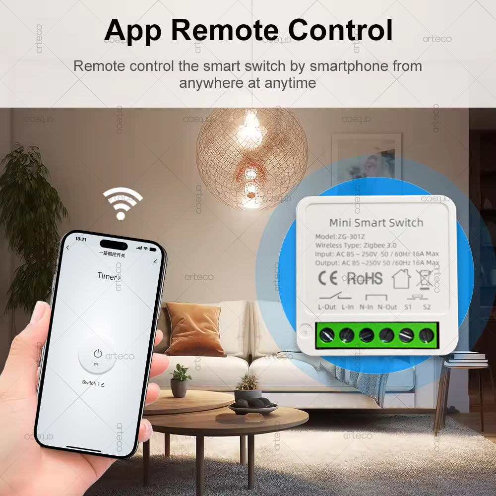 Mini Zigbee 3.0 Smart Switch M - Diy Home Automation Hub incelemesi ve fiyatı