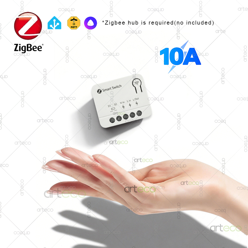 10A Zigbee Mini Smart Switch M - Diy Home Automation Controller incelemesi ve fiyatı
