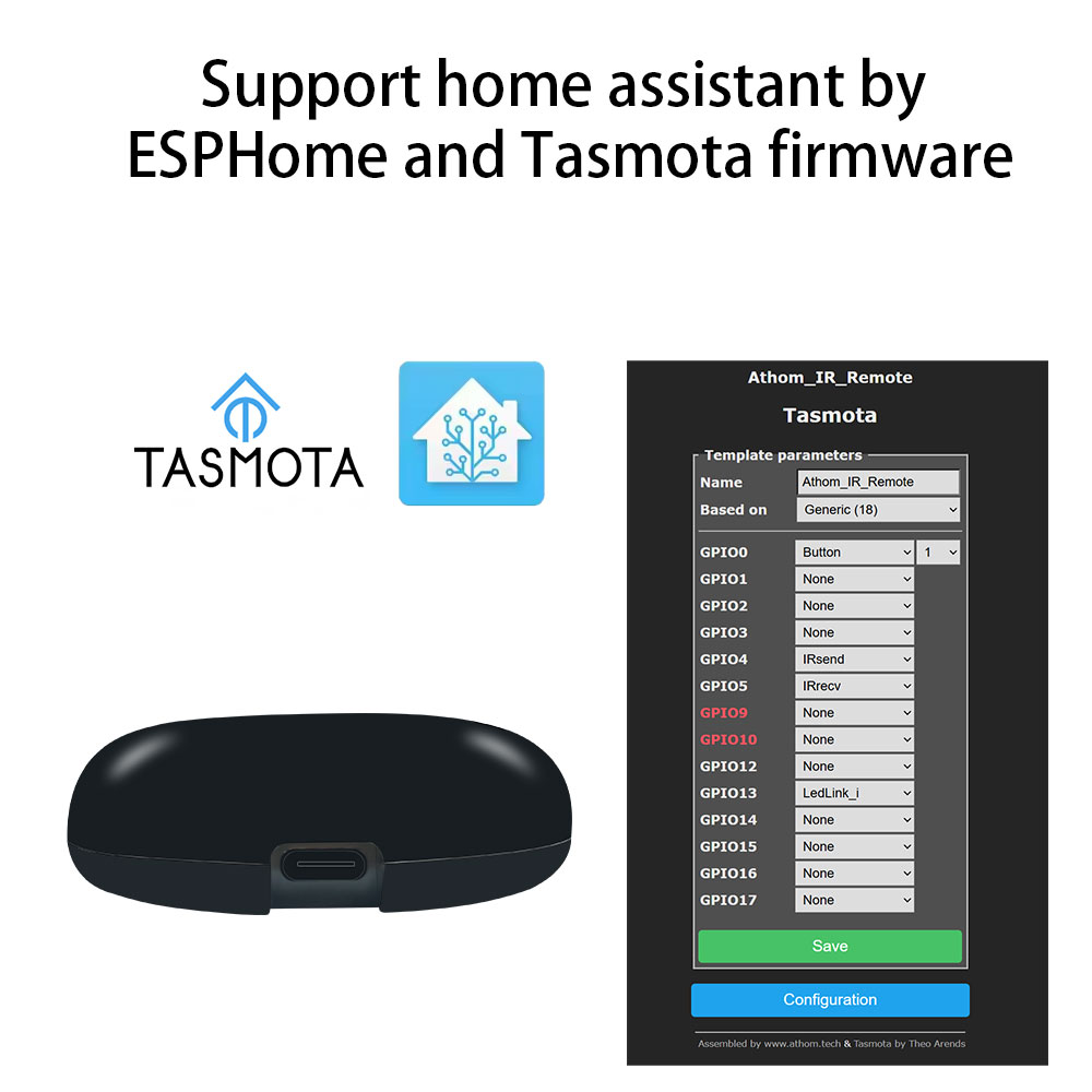 Tasmota MQTT IR Remote Control - Diy Home Automation Controller incelemesi ve fiyatı